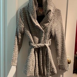 NWOT winter woven coat